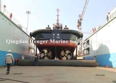 Inflatable Rubber Ship Launching Airbags 5-20m Length For Boat Barge