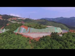 Pemandangan indah dengan pagar pengaman yang indah untuk memastikan keselamatan jiwa dan harta benda Anda