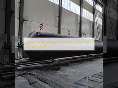 Kantong Udara Karet Laut Ukuran Khusus untuk Pengangkatan & Penambatan Kapal