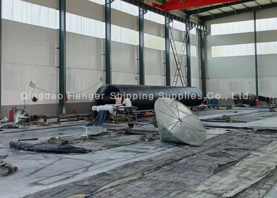 Kualitas Kantong Udara Karet Tugas Berat Ukuran Disesuaikan Airbag Laut Untuk Peluncuran Kapal pabrik