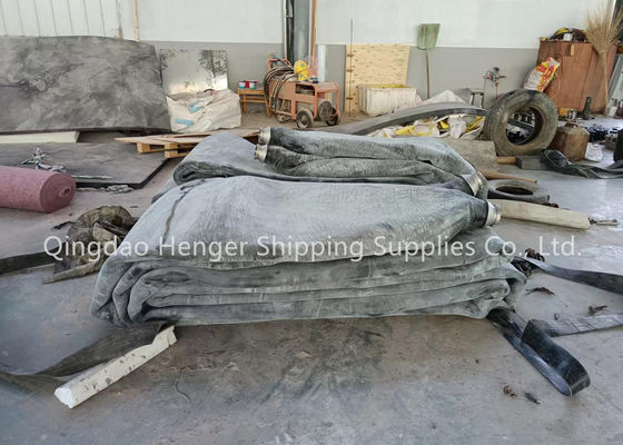 Kualitas Pengangkutan Pelancaran Airbag Karet Inflatable Untuk Kapal Pabrik