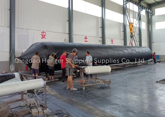 Kualitas BV Certified Marine Rubber Airbag and Pneumatic Rubber Fender with 4-25m Length and 6-8 Years Useful Life pabrik