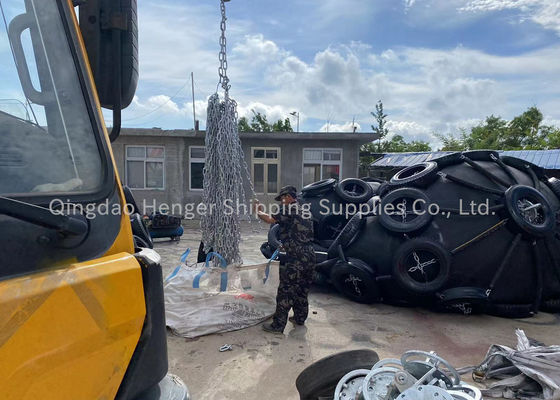 Kualitas Perahu Karet Fender Tiup Dengan Bola Karet pabrik