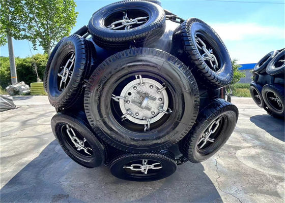 Kualitas Docking ship yokohama type high energy absorption Low Reaction Marine Pneumatic Fender pabrik