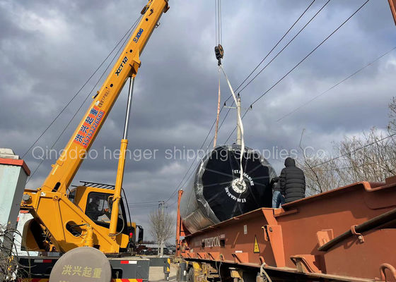 Kualitas Busa Kepadatan Tinggi Di Dalam Busa Suspensi Dock Diisi Fender Ringan 2.5 * 4.1m pabrik