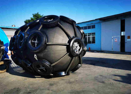 Kualitas Fender Karet Pneumatik Disesuaikan 50Kpa 80Kpa Untuk Galangan Kapal pabrik