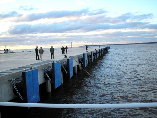 Kualitas Cone Type Marine Ship Rubber Fender Pad, Cone Boat Rubber Fender pabrik