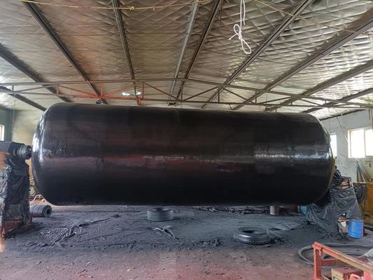 Kualitas 2.3 * 6.2m Busa yang Tidak Dapat Tenggelam Diisi Fender Dengan Jaringan Rantai & Kepadatan Busa 70kg / M³ pabrik