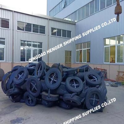 Kualitas Jetty Rubber Fendertype Marine Floating Pneumatic Fender Inflatable pabrik