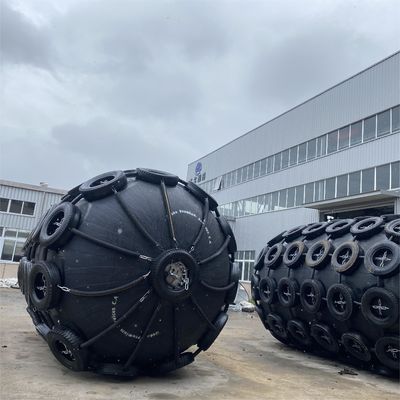 Kualitas Kapal Laut Kapal Yokohama Pneumatic Rubber Fender Pabrik