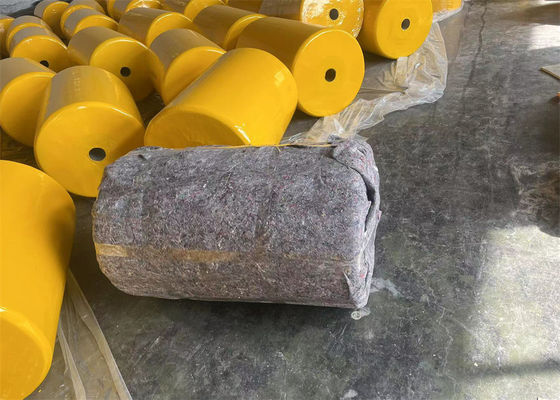 Kualitas Fender yang diisi busa EVA solid polyurethane marine untuk dermaga kapal pabrik