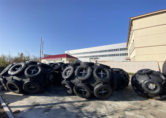 Kualitas Fender Karet Pneumatik Tipe Yokohama Laut Mengambang ISO 17357 pabrik