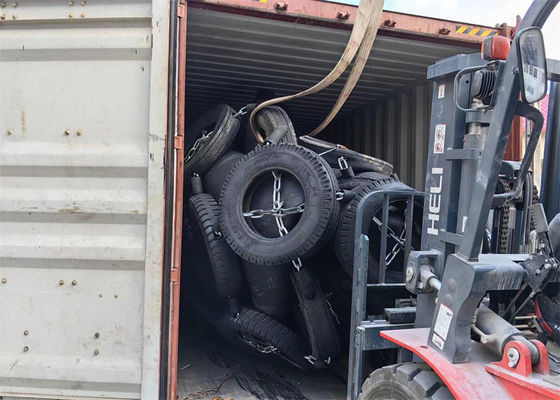 Kualitas Marine STS Pneumatic Rubber Fender Marine Fender Untuk Angkatan Laut pabrik