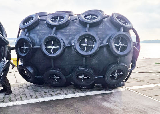 Kualitas Fender karet pneumatik untuk instalasi sementara dan permanen pabrik