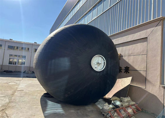 Kualitas Edge Port Sling Pneumatic Marine Fender Inflatable untuk Perlindungan Kapal pabrik