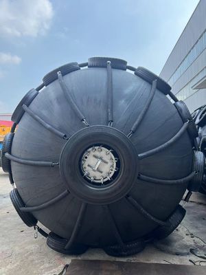 Kualitas -20-50°C Disesuaikan STS Yokohama Marine Karet Pneumatic Fender pabrik
