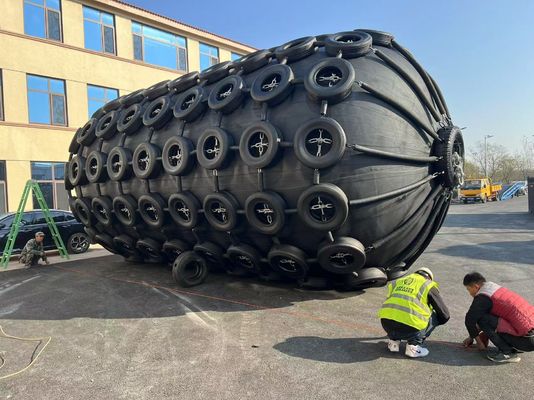 Kualitas Rubber Pneumatic Marine Fender Protection for Pressure Situations Pabrik