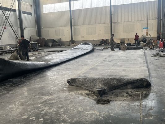 Kualitas Kekuatan Karet Dan Serat Sintetis Airbag Karet Laut Diinflasi Dengan Menggunakan Udara Tekanan Ideal Untuk Penerbangan Laut Dan Aplikasi Peluncuran pabrik