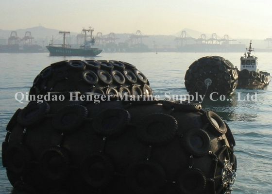 Kualitas Diameter Besar Floating Navy Boat Fenders, Perahu Karet Fender Dengan Umur Panjang pabrik