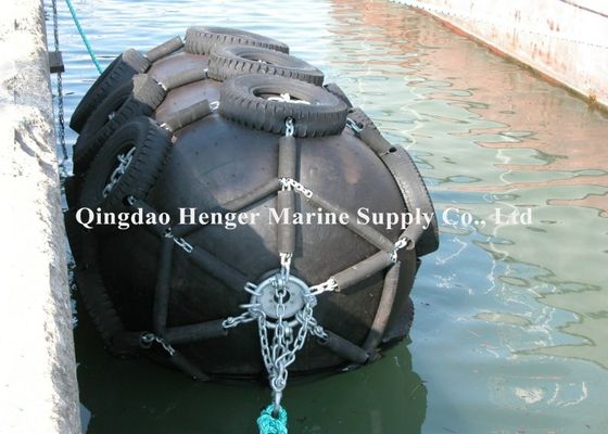 Kualitas 0,05Mpa 0,08Mpa Inflatable Marine Rubber Fenders, Good Air Tightness Floating Dock Rubber Fenders pabrik