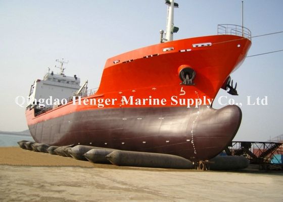 Kualitas Tugas Berat Inflatable Marine Airbag Ship Launching Dan Upgrade Airbag pabrik