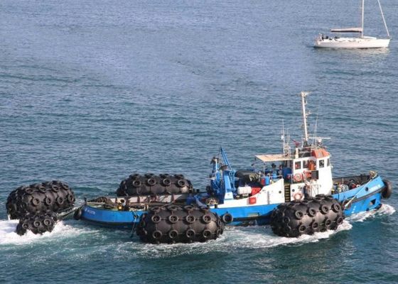 Kualitas 2.5x4.5m Fender Karet Maritim Internasional dengan Masa Pakai Panjang pabrik