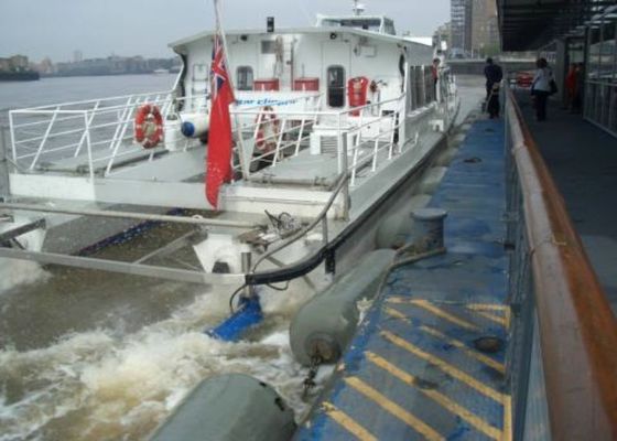 Kualitas Multi Color Option Foam Filled Fender dengan Ban dan Rantai Melindungi Lengan pabrik