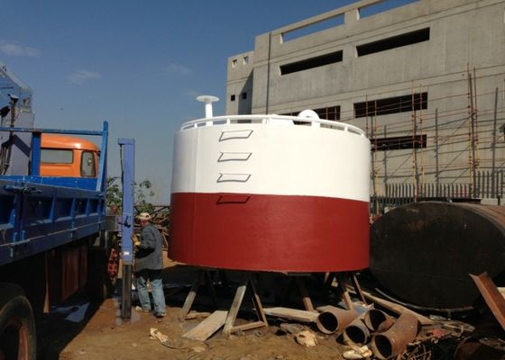 Kualitas Marine Surface Buoyancy Structured Cylindrical Floating Steel Mooring Buoy pabrik