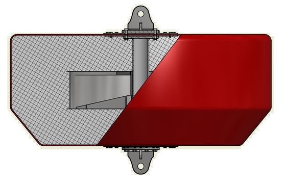 Kualitas Offshore Anchor Marine Mooring Buoy EVA Foam Diisi Pelampung Untuk Kapal Mooring pabrik