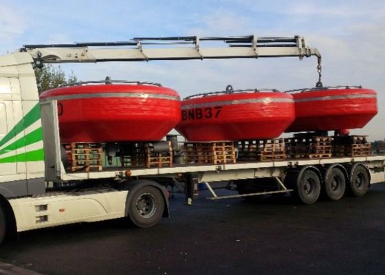 Kualitas Offshore Anchor Marine Mooring Buoy EVA Foam Diisi Pelampung Untuk Kapal Mooring pabrik