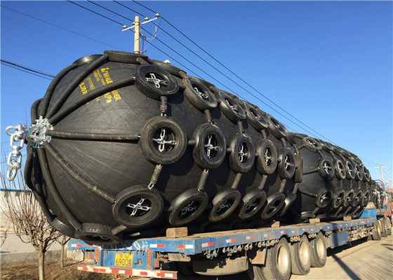 Kualitas Ban Pesawat Kelautan Fender Anti Ledakan 0,05MPa / 0,08MPa Tekanan Internal Awal pabrik