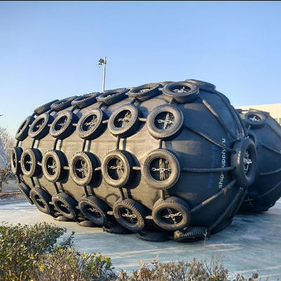 Kualitas Pneumatic Rubber Fender Tipe Yokohama untuk Kapal Laut dan Lepas Pantai pabrik