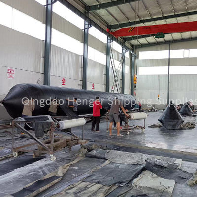 Kualitas Airbag Karet Laut Hitam Keamanan Perlindungan Lingkungan Hijau yang Efektif pabrik