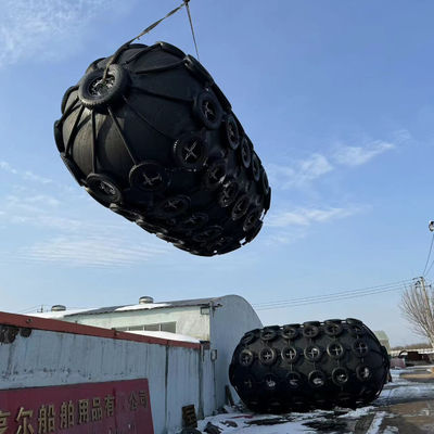 Kualitas 50KPA Fender Karet Pneumatik berkualitas tinggi untuk penyelamatan dengan BV. CCS, DNV pabrik