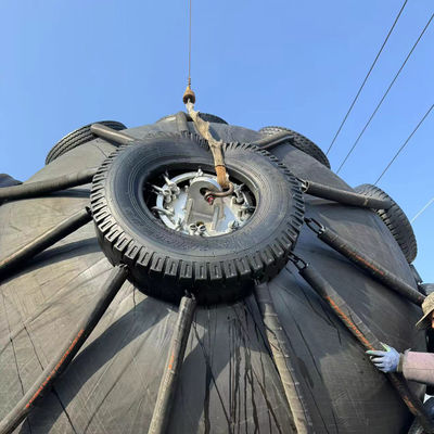 Kualitas 50KPA Fender Karet Pneumatik berkualitas tinggi untuk penyelamatan dengan BV. CCS, DNV pabrik