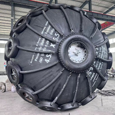 Kualitas Pelindung Fender Karet Pneumatik Anti Korosi untuk Lingkungan Air Garam pabrik