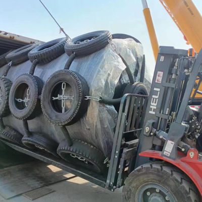 Kualitas Pelindung Fender Isi Busa Bebas Perawatan Gaya Drum Ever-Cushion Peralatan Keselamatan Maritim Anti-Korosi pabrik