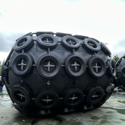 Kualitas Pelindung Fender Karet Pneumatik ISO17357 untuk Perlindungan Kapal Laut pabrik