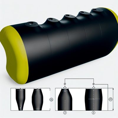 Kualitas Custom EVA Foam Diisi Fender untuk Perlindungan Laut pabrik