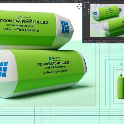 Kualitas Fender yang diisi busa EVA khusus untuk penggunaan pelabuhan dan lepas pantai pabrik