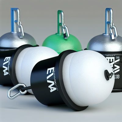 Kualitas Steel Mooring Buoy dengan EVA Mengisi Ukuran dan Warna Khusus pabrik