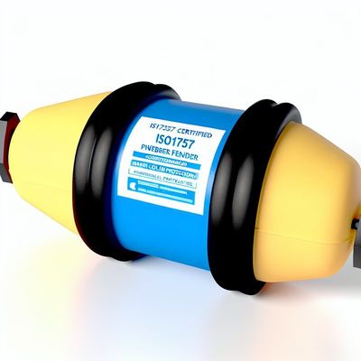 Kualitas ISO17357 Sertifikat Pneumatic Rubber Fender untuk Perlindungan Laut pabrik