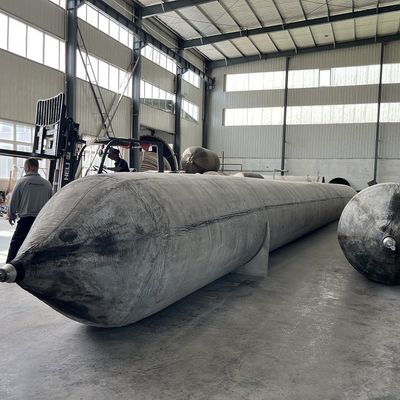 Kualitas Henger Marine Rubber Airbag dengan Panjang 4 sampai 24 Meter dan BV CCS ABS LR Certification untuk Peluncuran Kapal pabrik