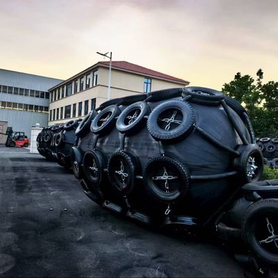 Kualitas Marine Rubber Floating Ship Pneumatic Fender Pabrik