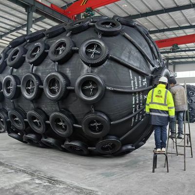 Kualitas Fender karet pneumatik untuk aplikasi Sts/Std CCS/BV/Lr/Dnv Disetujui pabrik