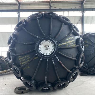 Kualitas Fender karet pneumatik yang dapat diandalkan ISO17357 Diameter dari 0,3 hingga 4,8 M pabrik