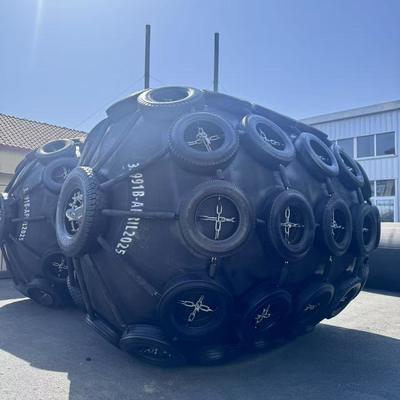 Kualitas Pelindung Fender Karet Pneumatik yang Disesuaikan  Kepatuhan ISO17357  Diameter 0.3 hingga 4.8 M pabrik