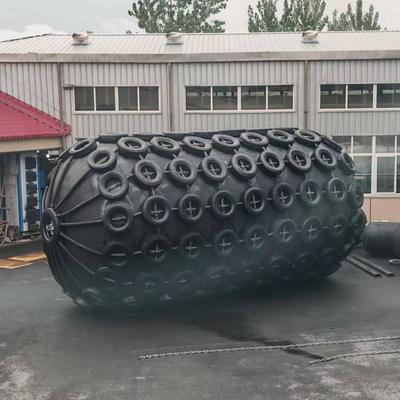 Kualitas CCS/BV/LR/DNV Certified High-Quality Black Pneumatic Rubber Fender – Ideal for STS/STD Marine Operations pabrik