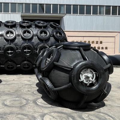 Kualitas Pelindung Fender Karet Pneumatik yang Disesuaikan  Kepatuhan ISO17357  Diameter 0.3 hingga 4.8 M pabrik