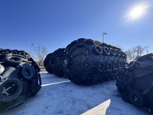 Kualitas Kapal Kapal Berhenti 50Kpa 80Kpa Kawat Fender Rantai Ban Jaring Heavy Duty Dock Fender untuk perlindungan perahu laut berhenti pabrik